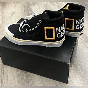 Vans Classic SK8 Hi Reissue 13 National Geographic Shoes w/ box tags 7/8.5